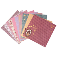 Gorjuss Gorjuss Wonderland 8x8 Inch Scrap Paper Set (GOR-WL-PS22)